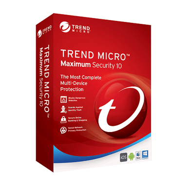 Antivirus Trend Micro Maximum Security – 3 Dispositivos / 1 Año – Licencia Global 🛡️ - High Tech CR